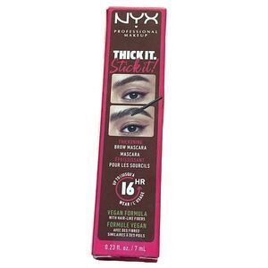 NYX Professional Makeup Thickening Brow Mascara‎ Vegan Formula 16HR Wear O-14